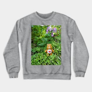 Care bear in the garden Crewneck Sweatshirt